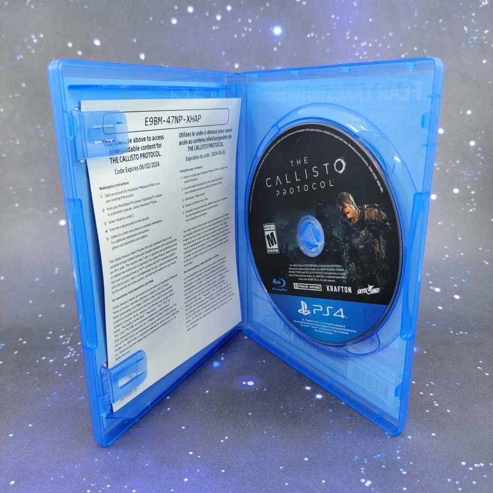 The Callisto Protocol Day One Edition Sony PS4 PlayStation 4 Horror Action Game